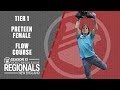 TIER 1 - PRETEEN FEMALE | flow course | Season 11 New England Regional Championships Live