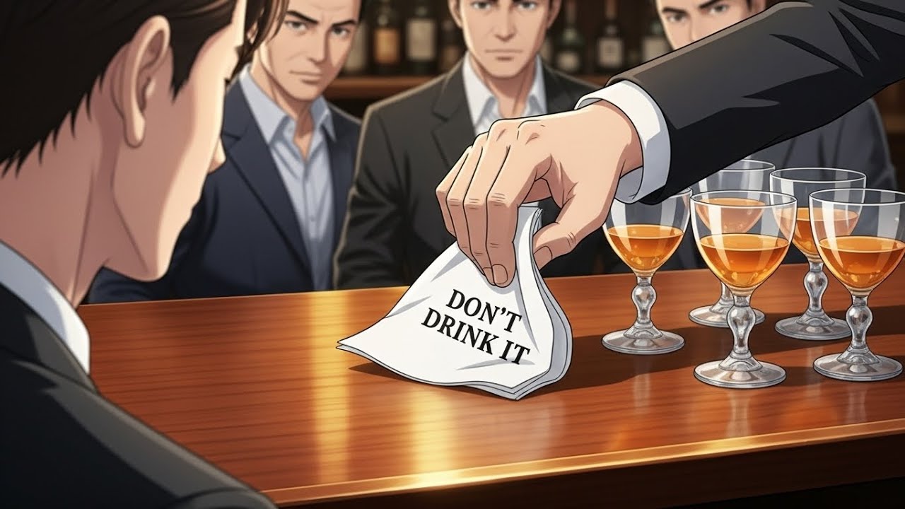 The Omega Slips a Note To The 4 Alphas ‘Don’t Drink It. Smile and Leave Now’ — They Pulled Him Over