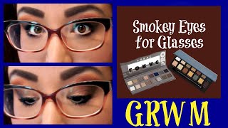GRWM | Smokey Eyes for Glasses | ABH Subculture | LORAC PRO 2 | Pan That Palette