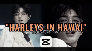 "HARLEYS IN HAWAI" - KPOP TIKTOK TREND CAPCUT TUTORIAL | KEONHO | CORTIS | VIRAL | FORYOU | KPOP 