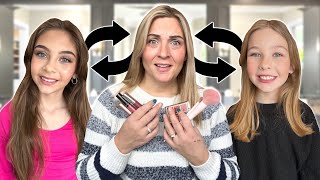 SWAPPING MAKEUP with my MUM!!!!