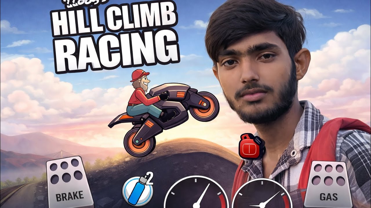 Hill Climb Racing 1 - FASTEST VEHICLE ??New FAST BIKE Update GamePlayWalkthrough