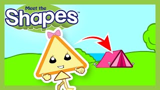 Meet the Shapes - &quot;Triangle&quot; Jump-in | Preschool Prep Company