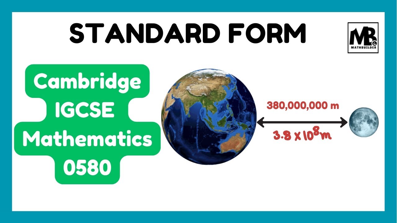Standard Form -IGCSE Mathematics #igcse #standardform #gcsemaths # ...