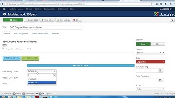360 Degree Panorama Image Viewer Joomla Module
