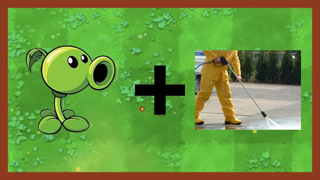 Plants vs Zombies MOD New Plant (One Pea Man) YouTube