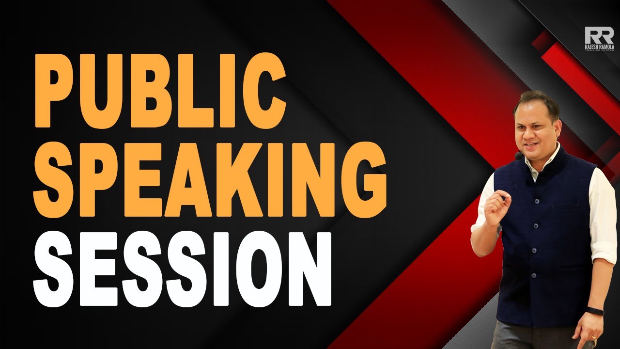 Public speaking session - YouTube