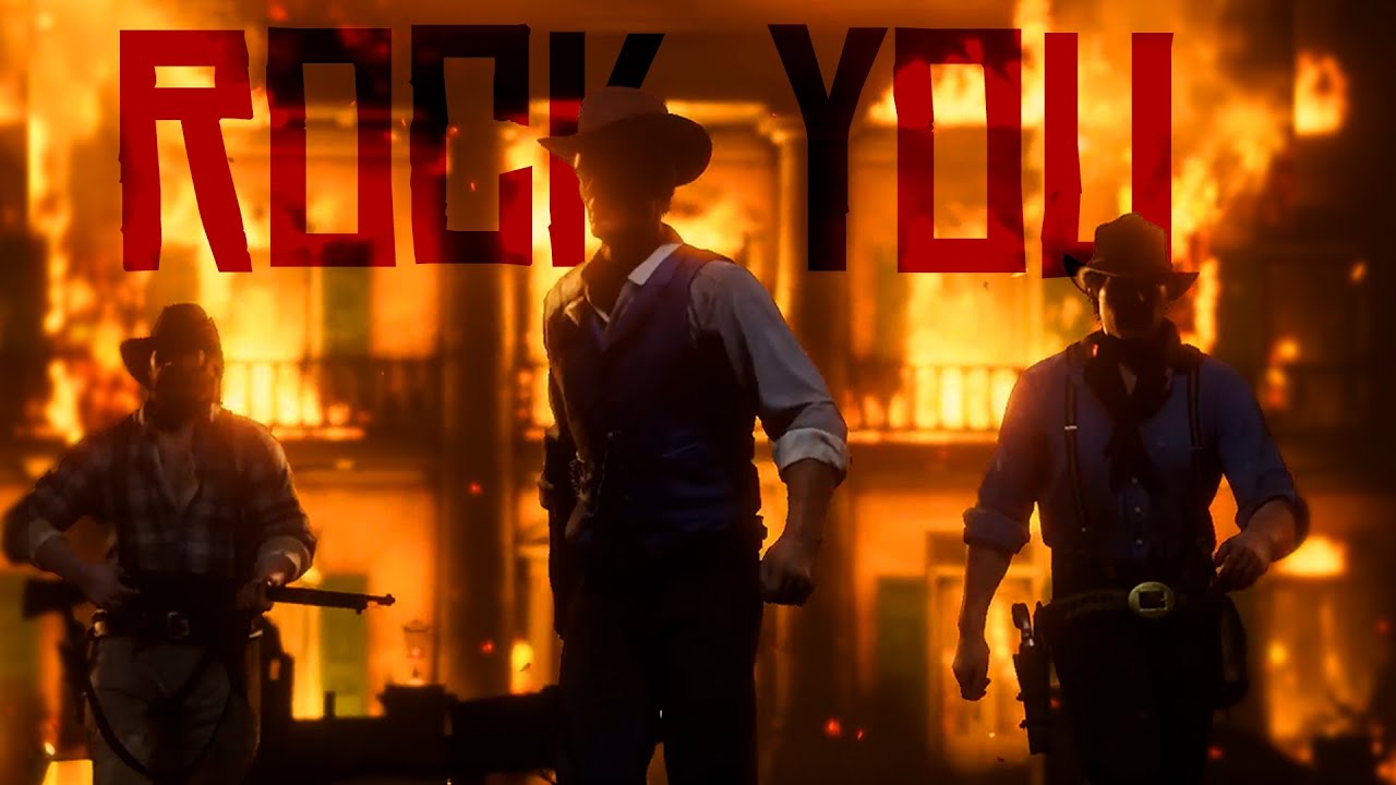 We Will Rock You - Red Dead Redemption 2 Fan Made Trailer - YouTube