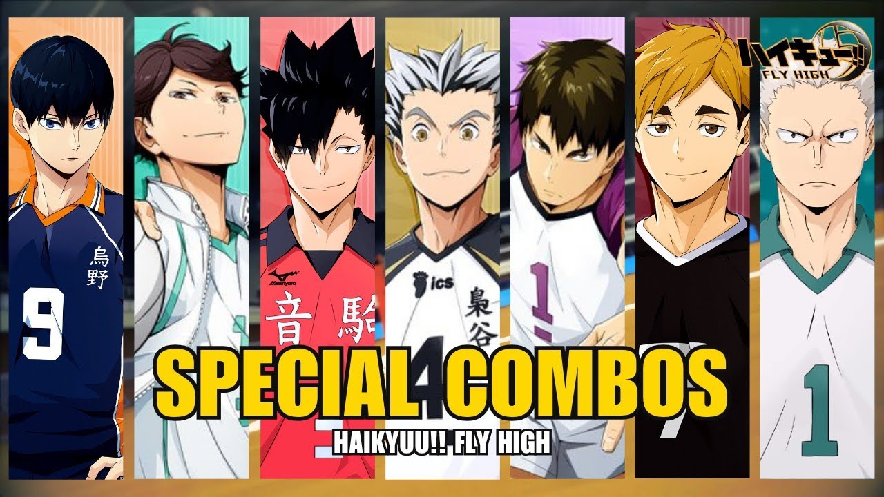 SPECIAL COMBOS!! HINATA AND KAGEYAMA JOIN - ハイキュー!!FLYHIGH