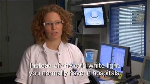 VX01 DMX controller used at Danish National Hospital