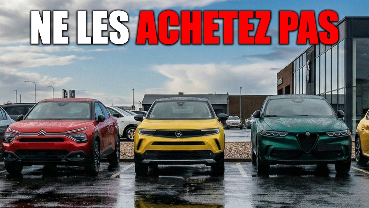 10 Marques de Voitures qu'il faut ABSOLUMENT Éviter en 2026