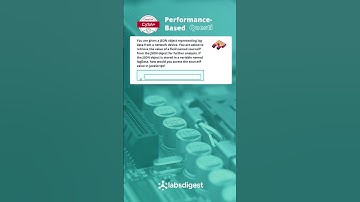 CompTIA CySA+ (CS0-003) Performance-based Questions #shorts