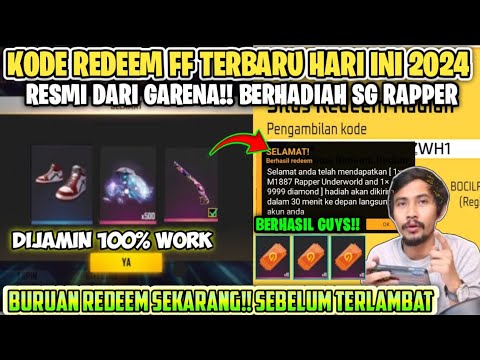 KODE REDEEN FREE FIRE TERBARU 4 FEBRUARI 2024 HARI INI