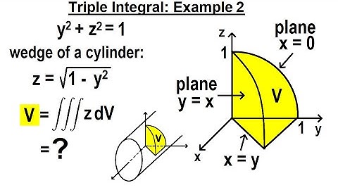 Calculus 3: Ch 13.1 Triple Integrals (6 of TBD) Triple Inttegral: Example 2