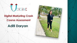 Digital Marketing Training and Internship | Udigime | Digital Marketing Online Training Testimonial