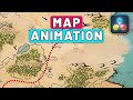 Create a MAP Animation In Davinci Resolve