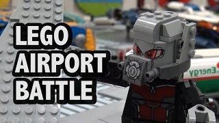 Captain America: Civil War Airport Scene in Lego