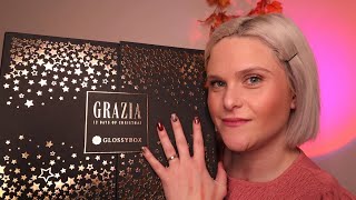 Grazia Glossybox Advent Calendar 2021 Unboxing ASMR Style screenshot 3
