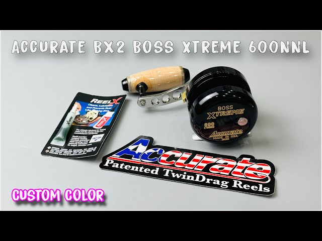 Accurate BX2 Boss Xtreme 600nnl , máy câu jigging hạng nặng 2 tốc