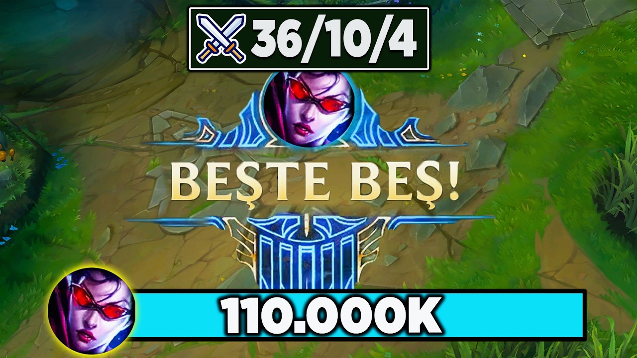 SEZON 16'NIN EN İYİ VAYNE BUILDI !! 110.000K HASAR EFSANE PENTA !!