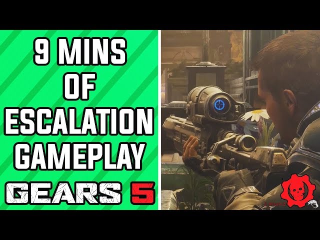 Gears 5 Gameplay Video Shows Off Updated Escalation Mode