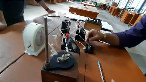 Determine the value of Mechanical Equivalent of heat, J by electrical method.