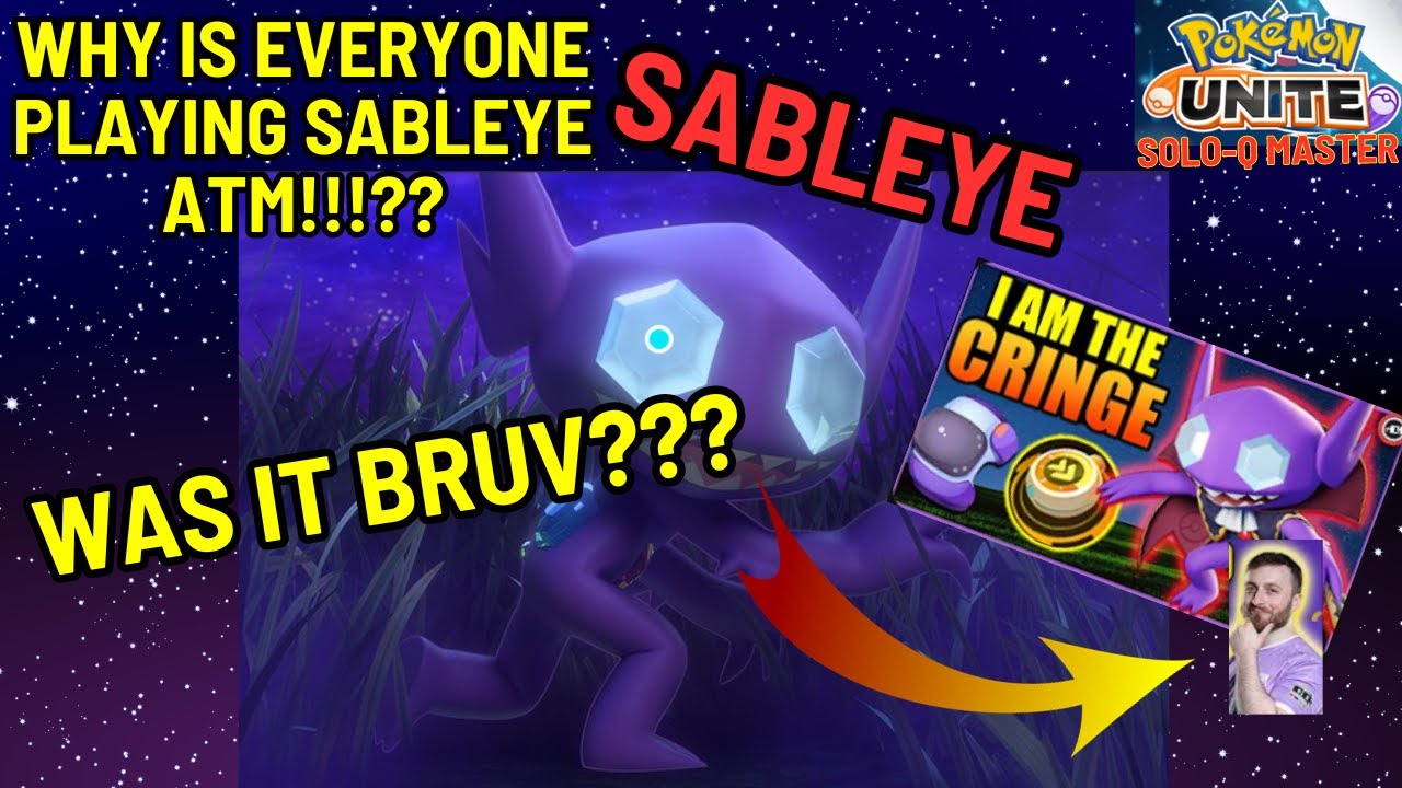 VS Crisheroes? Playing BruvHD Sableye Build. HARD MODE. pokemon unite ...