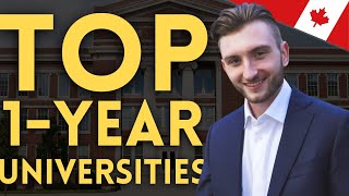 The Best 1Year Masters In Canada For International Students. Get 3year PGWP!