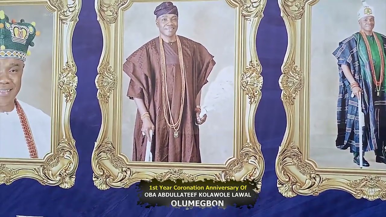 Sponsored by the Planning Committee of 1 Year Coronation Anniversary of Oba Abdullateef Lawal