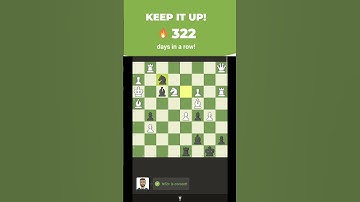 daily chess puzzle / 29dec2024 #chess #chesspuzzleseries #gothamchess #chesspuzzle