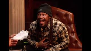 The Marshawn Lynch Laugh (Marshawn Lynch talking about laughing in Pete Carroll’s Face)