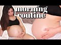 PREGNANCY MORNING ROUTINE | THIRD TRIMESTER