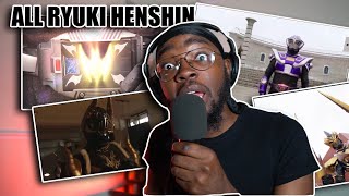 Kamen Rider Ryuki ALL Henshin | REACTION VIDEO | ALL KAMEN RIDER | KAMEN RIDER REACTINO VIDEO