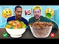 REAL FOOD vs. GUMMY FOOD CHALLENGE 🐛 !! (EXTREME!!!)