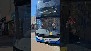 Enviro 400 EV Stagecoach Local 80254 YX75 KXU at Teignmouth Devon. #fyp #buses #bus