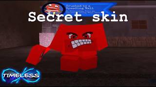 The Secret zombie king achievement skin "The speeding king" showcase | Roblox Timeless  Gameplay screenshot 5