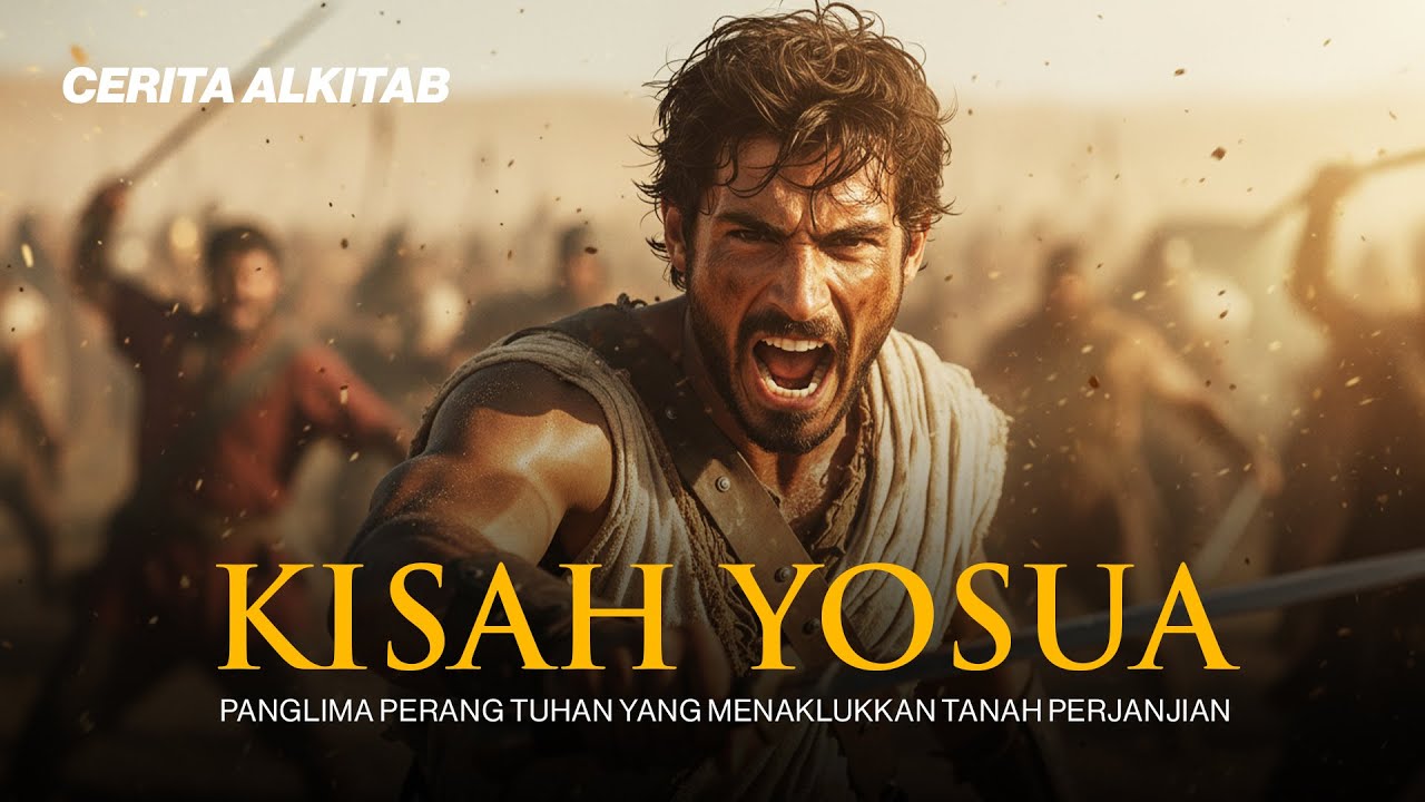 Cerita Alkitab: Kisah Yosua - Panglima Perang Tuhan Yang Menaklukkan Tanah Perjanjian!