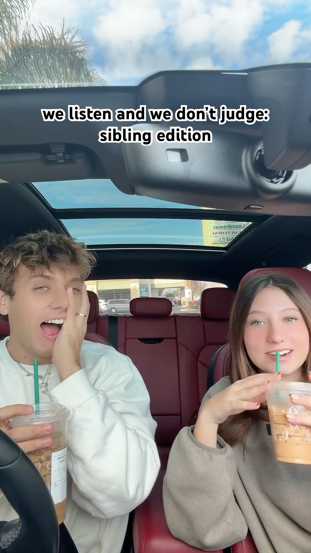 sibling confessions… the one about my car is CRAZY ​⁠@NicoletteDurazzo #sheadurazzo #siblings