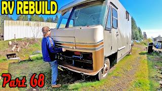 RV REBUILD (Part 68) Front Cap, DC to DC Charger, Wiring & Coolant Hoses