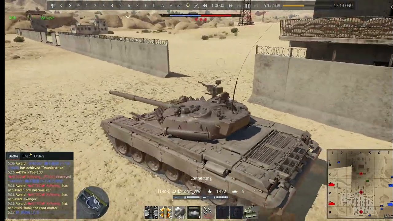 Nuke on Middle East - T72M1 [GER] gameplay 