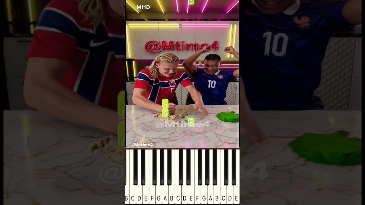 Mbappé’s Castle Challenge Went Horribly Wrong🏰🤣 @Mtime4 - Piano Tutorial