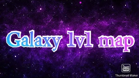 *HOW* To make a Galaxy 1v1 Map (Easy tutorial)