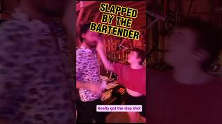 Punk Band Slapped By Bartender  bartender slapshot diyband