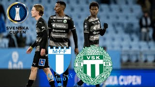 Höjdpunkter Malmö Ff Mot Västerås Sk. Svenska Cupen 2025 Gruppspel