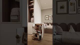 This is the small bedroom design that will be popular 5 years from now #Renovation#SmallBedroomReno