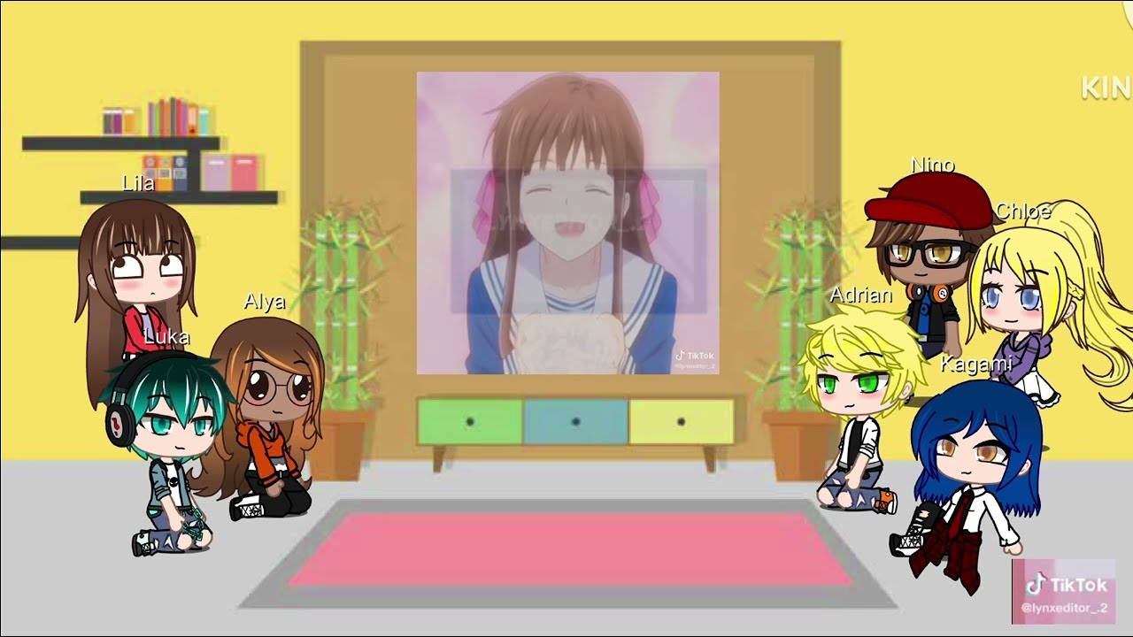 MLB reacts to Marinette as Tohru ( fruits basket ) 1/2