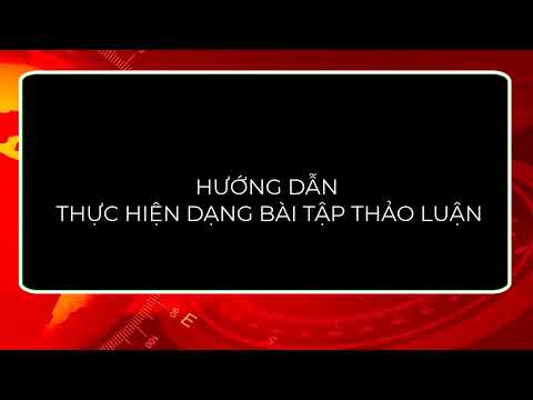 Video Hướng dẫn thực hiện các dạng bài tập và xem điểm trên... - youtube
