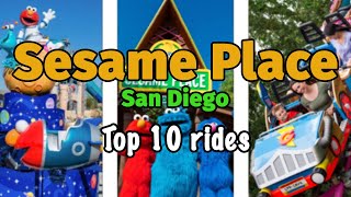 Top 10 rides at Sesame Place - San Diego, California | 2022