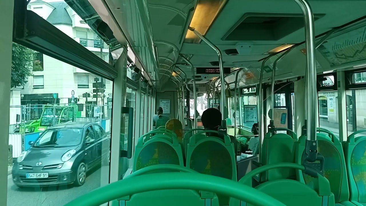 Bus 286 Citelis Line N°3309 Voyage entre Jean Mermoz - Général de Gaulle et Antony RER