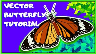 How to create Vector Butterfly in Android/iOS.Vector art Tutorial2020 for beginners[Infinite Design] screenshot 3